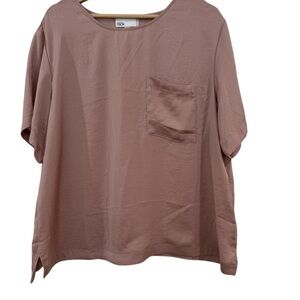 Relaxed Fit Brown Top